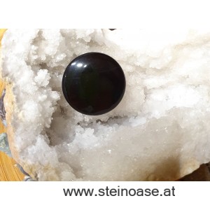 Obsidian Spiegel, Ø 5cm